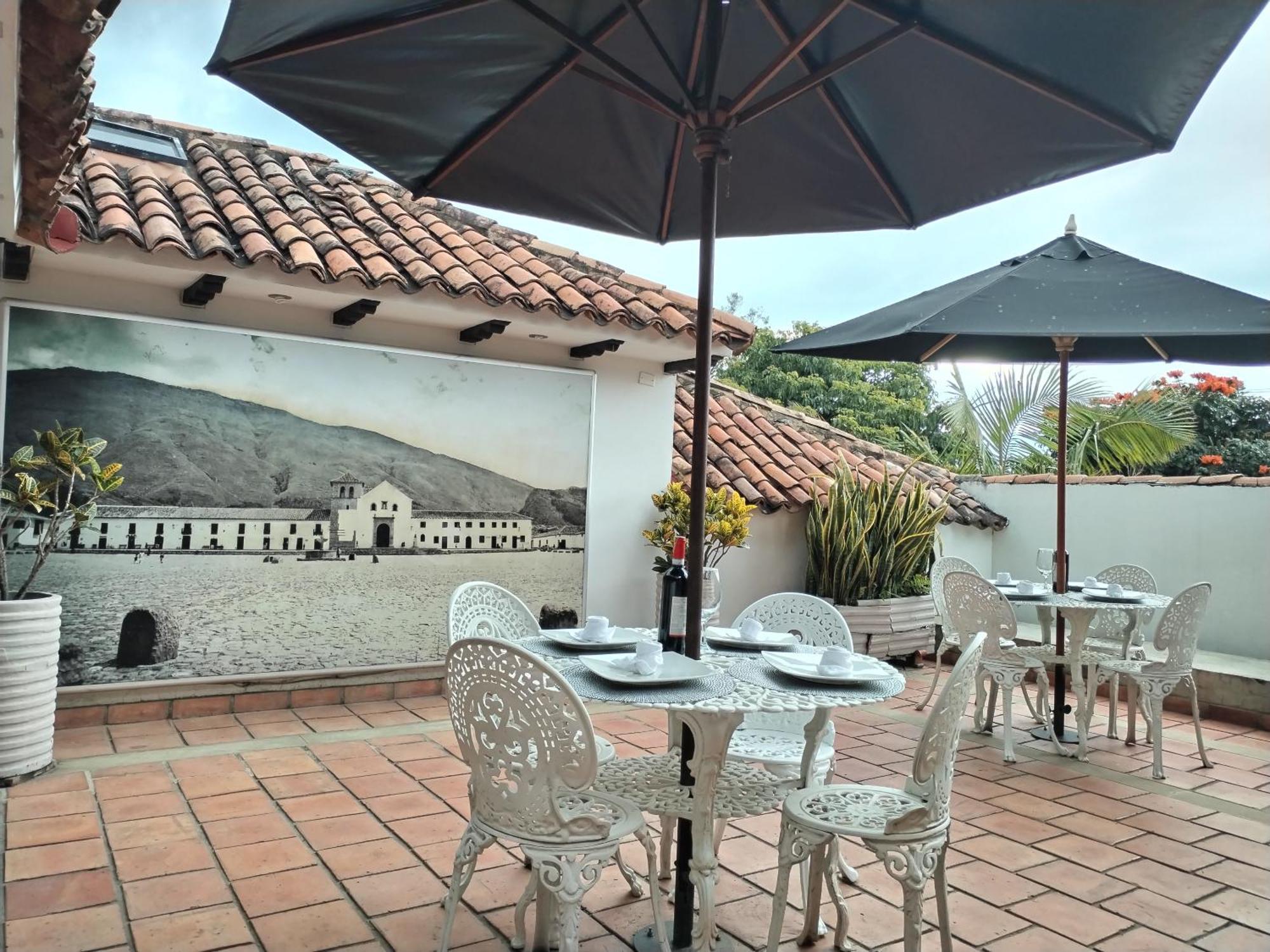 Santa Maria De Leyva Hotel Boutique Villa de Leyva Exteriör bild