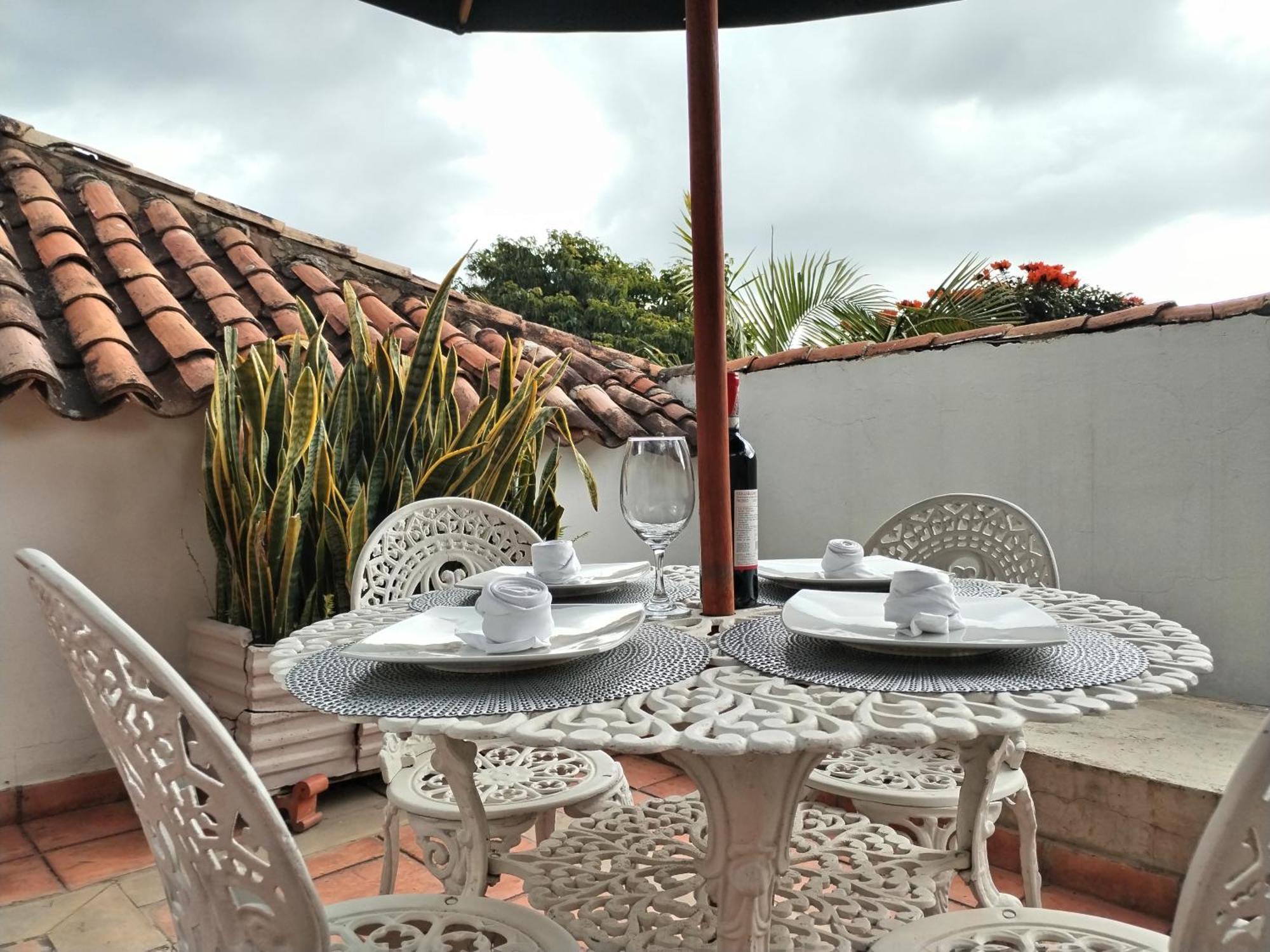 Santa Maria De Leyva Hotel Boutique Villa de Leyva Exteriör bild
