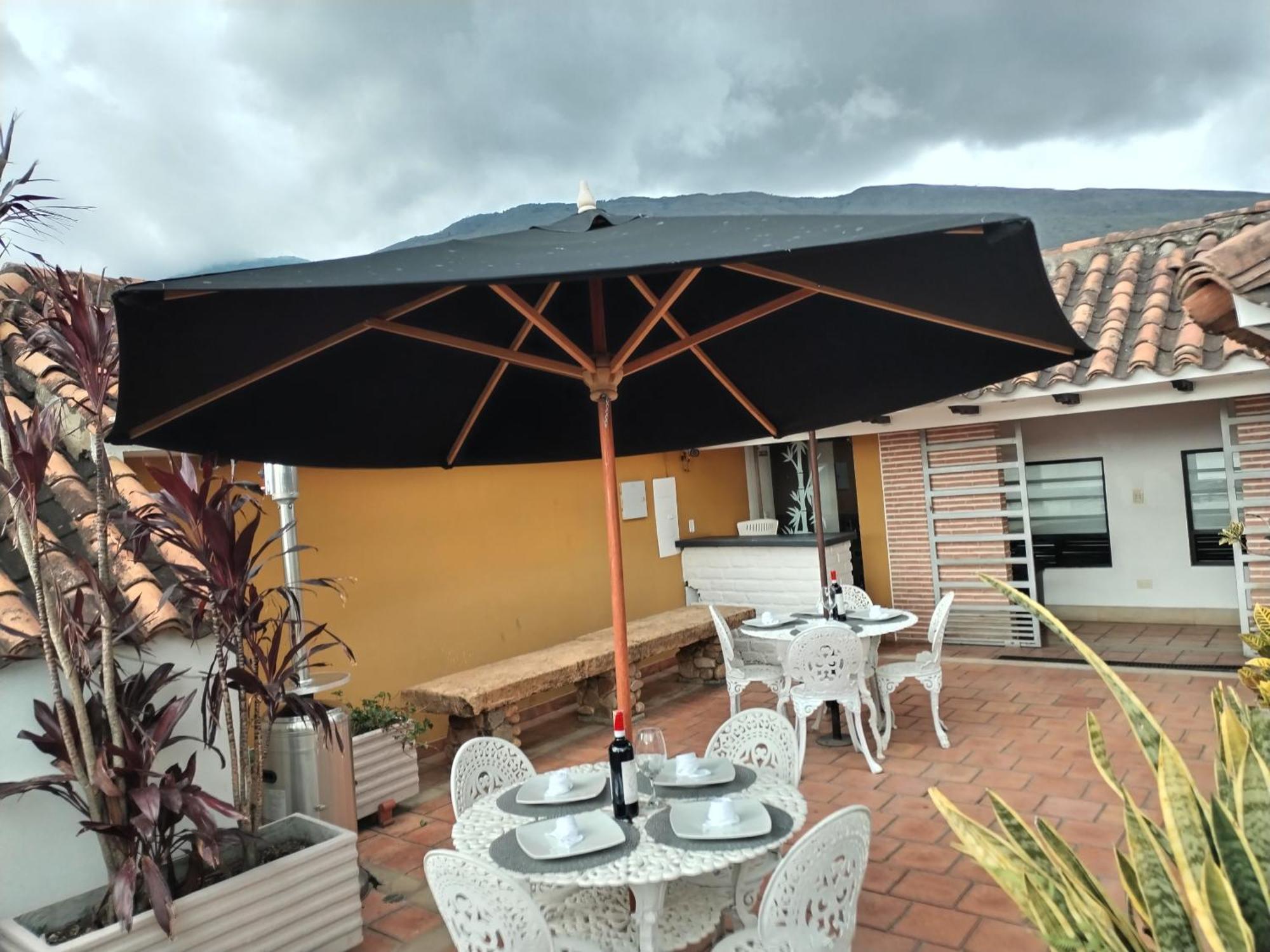 Santa Maria De Leyva Hotel Boutique Villa de Leyva Exteriör bild