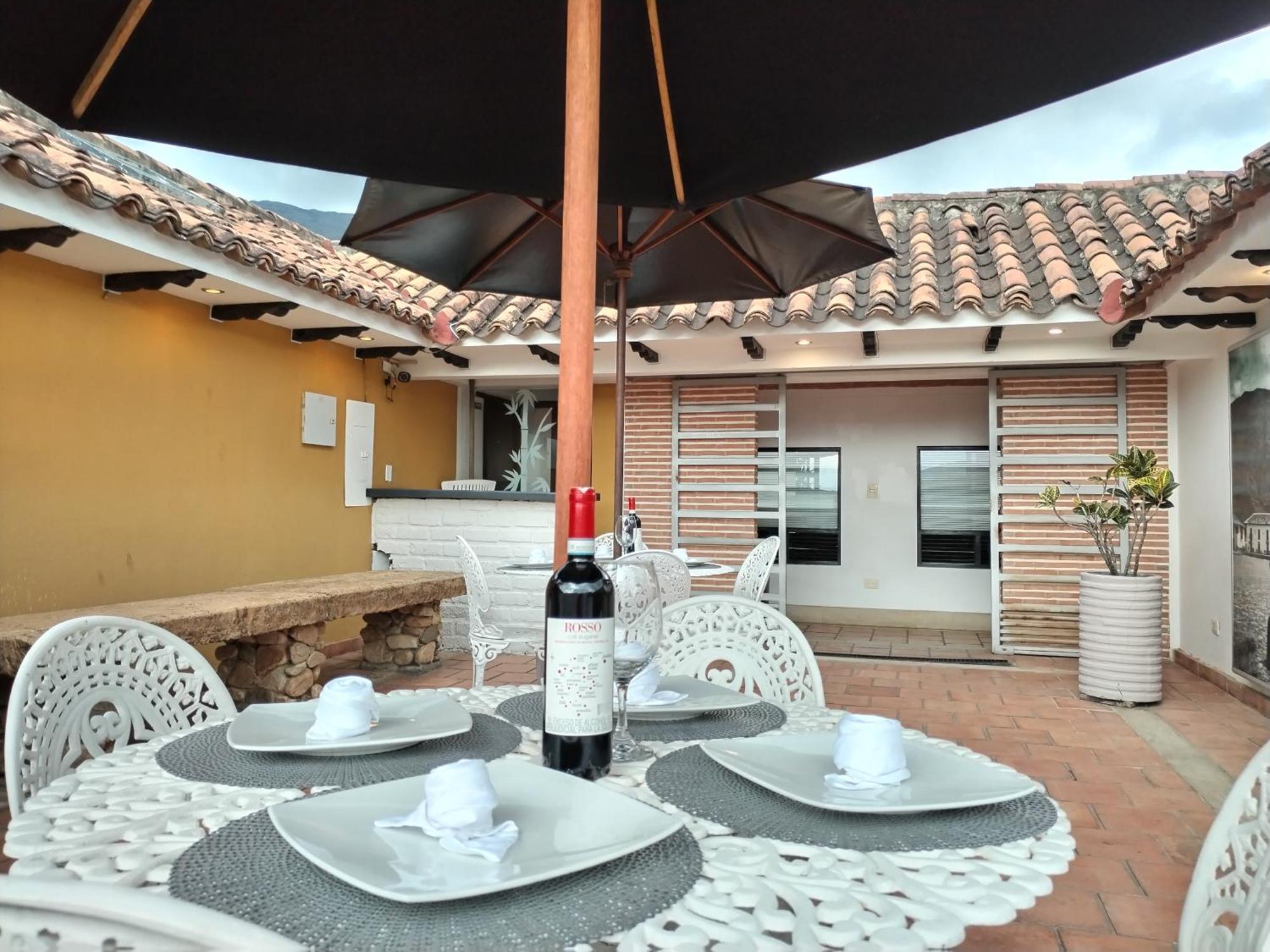 Santa Maria De Leyva Hotel Boutique Villa de Leyva Exteriör bild